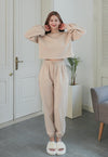 ALL DAY BANDING JOGGER PANTS BEIGE