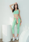 ZERO GRAVITY SEAMLESS 3/4 LEGGING MINT