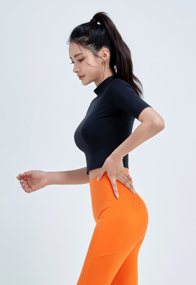 Kyodan Girls Neon Orange Exercise Pants