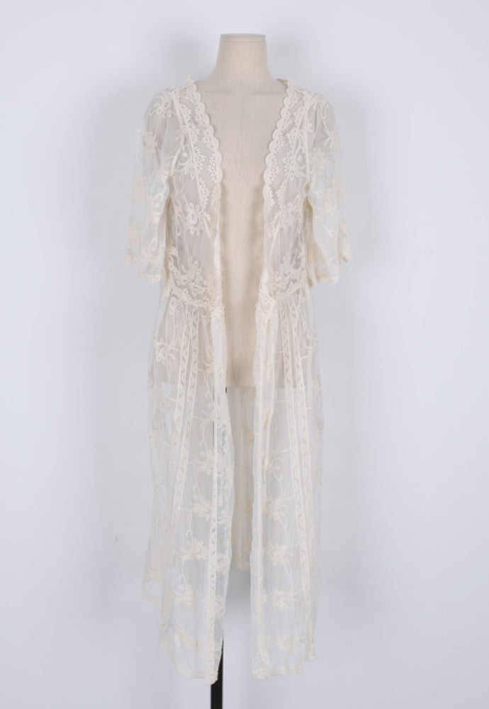LUCIA LACE COVER-UP