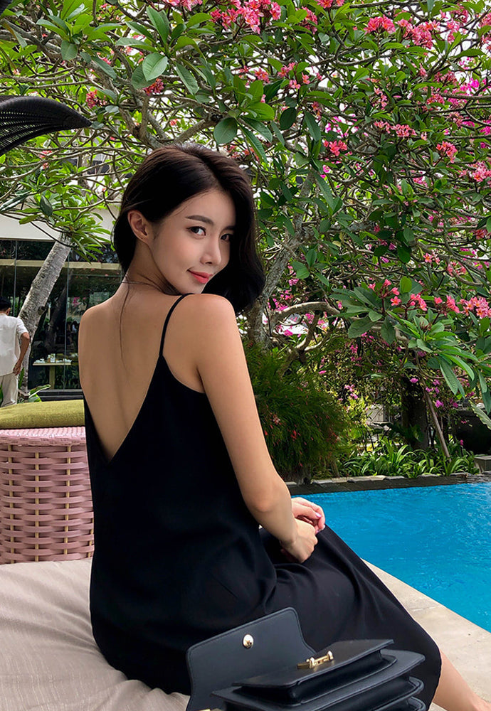 avenue black dress Getaway Dress Black