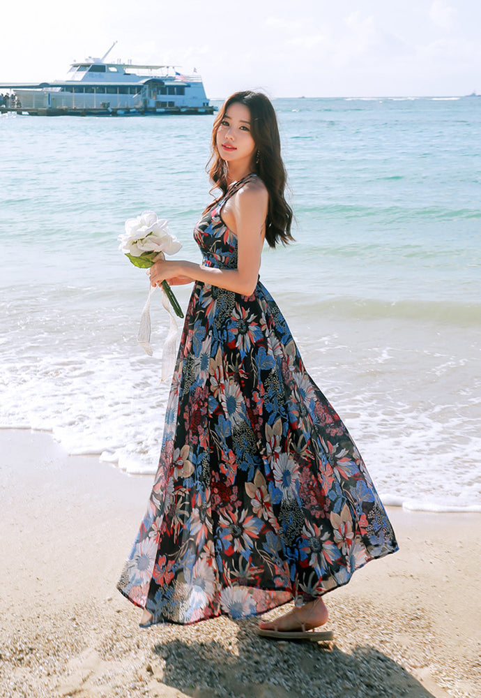KOREA AVENUE  |  KIMMY FLOWER DRESS PURPLE